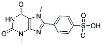 3,7-DIMETHYL-8-P-SULFOPHENYLXANTHINE Struktur