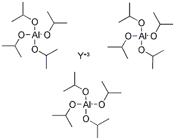 YTTRIUM ALUMINUM-I-PROPOXIDE Struktur