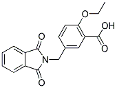 5-[(1,3-DIOXO-1,3-DIHYDRO-2H-ISOINDOL-2-YL)METHYL]-2-ETHOXYBENZOIC ACID Struktur