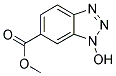 METHYL 1-HYDROXY-1H-1,2,3-BENZOTRIAZOLE-6-CARBOXYLATE Struktur