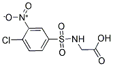 (4-CHLORO-3-NITRO-BENZENESULFONYLAMINO)-ACETIC ACID Struktur