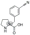 ALPHA-(3-CYANOBENZYL)-(R)-PROLINE Struktur