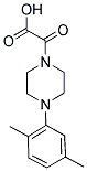 [4-(2,5-DIMETHYLPHENYL)PIPERAZIN-1-YL](OXO)ACETIC ACID Struktur