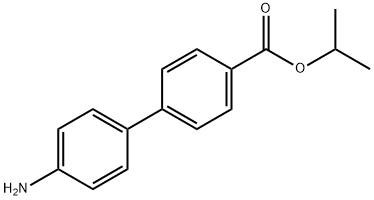 4'-AMINO-BIPHENYL-4-CARBOXYLIC ACID ISOPROPYL ESTER Struktur