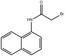 2-BROMO-N-(1-NAPHTHYL)ACETAMIDE Struktur