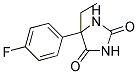 5-ETHYL-5-(4-FLUORO-PHENYL)-IMIDAZOLIDINE-2,4-DIONE Struktur