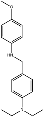 N-(4-(DIETHYLAMINO)BENZYL)-4-METHOXYANILINE Struktur