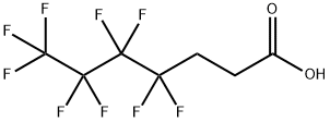 2H,2H,3H,3H-PERFLUOROHEPTANOIC ACID Struktur