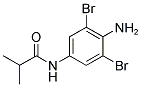 N-(4-AMINO-3,5-DIBROMOPHENYL)-2-METHYLPROPANAMIDE Struktur