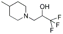 1,1,1-TRIFLUORO-3-(4-METHYLPIPERIDINO)-2-PROPANOL Struktur