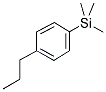 1-(TRIMETHYLSILYL)-4-N-PROPYLBENZENE Struktur