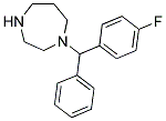 1-[(4-FLUOROPHENYL)(PHENYL)METHYL]-1,4-DIAZEPANE Struktur