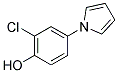 2-CHLORO-4-(1H-PYRROL-1-YL)BENZENOL Struktur