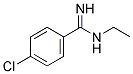 ETHYL 4-CHLOROBENZAMIDINE Struktur