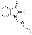 1-PROPOXYMETHYL-1H-INDOLE-2,3-DIONE Struktur