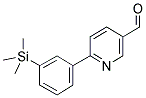 6-(3-TRIMETHYLSILANYL-PHENYL)-PYRIDINE-3-CARBALDEHYDE Struktur