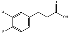 3-(3-CHLORO-4-FLUOROPHENYL)PROPIONIC ACID