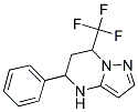 5-PHENYL-7-TRIFLUOROMETHYL-4,5,6,7-TETRAHYDRO-PYRAZOLO[1,5-A]PYRIMIDINE Struktur