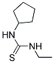 N-CYCLOPENTYL-N'-ETHYLTHIOUREA Struktur