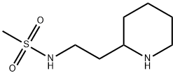 N-(2-PIPERIDIN-2-YL-ETHYL)-METHANESULFONAMIDE Struktur