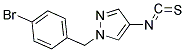 1-(4-BROMO-BENZYL)-4-ISOTHIOCYANATO-1H-PYRAZOLE Struktur