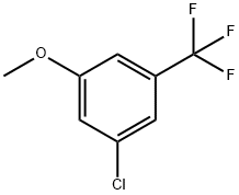 3-CHLORO-5-(TRIFLUOROMETHYL)ANISOLE Struktur