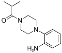 1-[4-(2-AMINO-PHENYL)-PIPERAZIN-1-YL]-2-METHYL-PROPAN-1-ONE Struktur