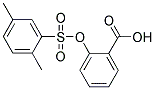 2-(2,5-DIMETHYL-BENZENESULFONYLOXY)-BENZOIC ACID Struktur