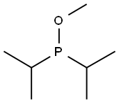 METHYL DI-ISO-PROPYLPHOSPHINITE Struktur