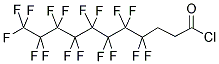 2H,2H,3H,3H-PERFLUOROUNDECANOYL CHLORIDE Struktur