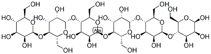 1,4-BETA-D-MANNOHEXAOSE Struktur