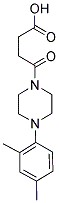 4-[4-(2,4-DIMETHYLPHENYL)PIPERAZIN-1-YL]-4-OXOBUTANOIC ACID Struktur