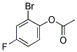 O-ACETYL-2-BROMO-4-FLUOROPHENOL Struktur