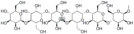 METHYLMANNOHEXAOSIDE Struktur