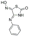 (4Z,5Z)-4-(PHENYLIMINO)-1,3-THIAZOLIDINE-2,5-DIONE 5-OXIME Struktur