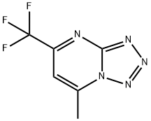 7-METHYL-5-(TRIFLUOROMETHYL)[1,2,3,4]TETRAAZOLO[1,5-A]PYRIMIDINE Struktur