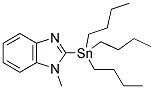 1-METHYL-2-TRIBUTYLSTANNYLBENZIMIDAZOLE Struktur