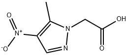 (5-METHYL-4-NITRO-PYRAZOL-1-YL)-ACETIC ACID Struktur