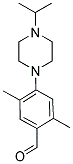 4-(4-ISOPROPYLPIPERAZIN-1-YL)-2,5-DIMETHYLBENZALDEHYDE Struktur