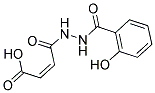 (2Z)-4-[2-(2-HYDROXYBENZOYL)HYDRAZINO]-4-OXOBUT-2-ENOIC ACID Struktur