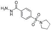 4-(PYRROLIDIN-1-YLSULFONYL)BENZOHYDRAZIDE Struktur