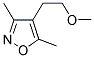 3,5-DIMETHYL-4-(2-METHOXYETHYL)ISOXAZOLE Struktur