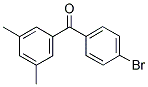 4-BROMO-3',5'-DIMETHYLBENZOPHENONE Struktur