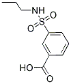 3-PROPYLSULFAMOYL-BENZOIC ACID Struktur