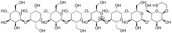 THIOETHYLMANNOOCTAOSIDE Struktur