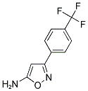 3-(4-(TRIFLUOROMETHYL)PHENYL)ISOXAZOL-5-AMINE Struktur