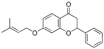 7-O-PRENYLFLAVANONE Struktur