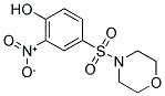 4-(MORPHOLINE-4-SULFONYL)-2-NITRO-PHENOL Struktur