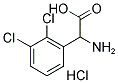 AMINO(2,3-DICHLOROPHENYL)ACETIC ACID HYDROCHLORIDE Struktur