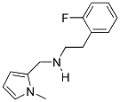 2-(2-FLUOROPHENYL)-N-((1-METHYL-1H-PYRROL-2-YL)METHYL)ETHANAMINE Struktur